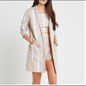 **BCNGeneration Linen Blended Blazer | Women's Fashion Jacket